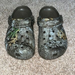 Tree Camo Clog Crocs